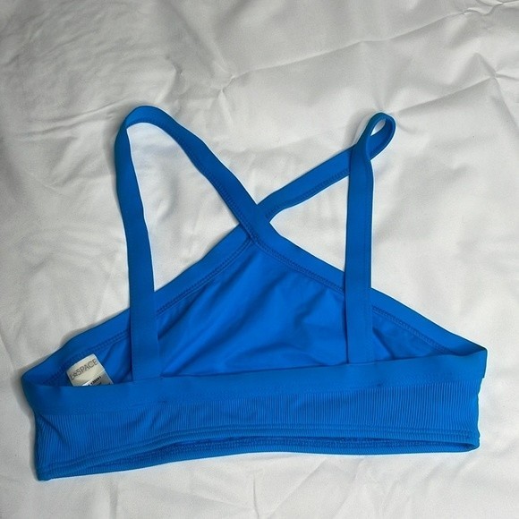 L*Space Blue Bikini Top - Picture 2 of 8